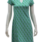 Osterville Dress in Crosby Sky- WEB exclusive!