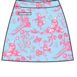 Sanibel Skort in Pippi Sky