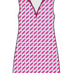 Delray Dress in Lexi Lipstick