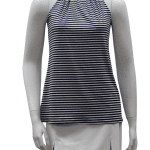 Duxbury Skort in White w/ Navy