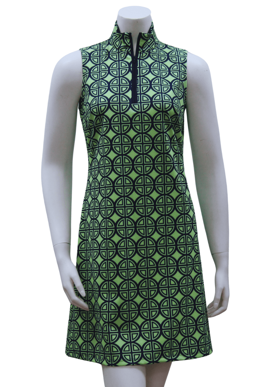 Delray Dress in Palmer Celery  Melly M