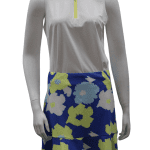 Fishers Flounce Skort in Sutton Lapis