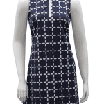 Delray Dress in Ellie Navy