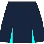 Duxbury Skort in Navy w/Aqua