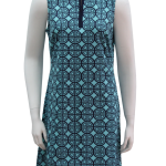 Delray Dress in Palmer Aqua