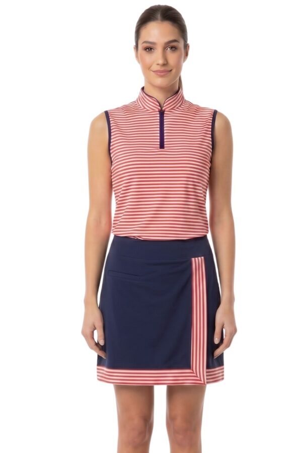Mackinaw Top in Red Stripe